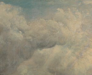 云研究，约1821年。 作者 约翰·康斯特勃