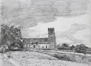 Feering Church，1814 作者 约翰·康斯特勃