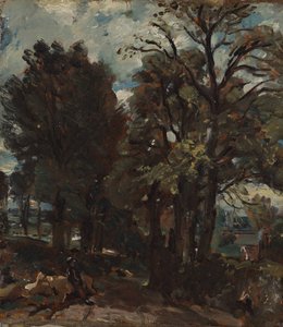 Fen Lane, East Bergholt 作者 约翰·康斯特勃