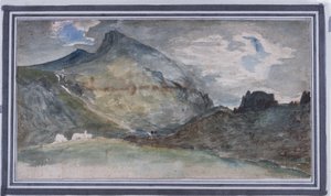 Hellvellyn，1806 作者 约翰·康斯特勃