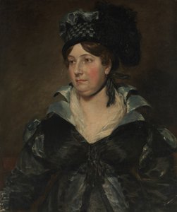 詹姆士·普勒姆夫人（Frances Amys） 1766-1856，1818。 作者 约翰·康斯特勃
