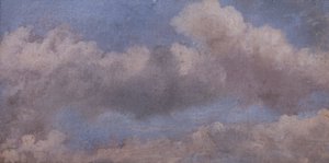 云的研究，c.1821 作者 约翰·康斯特勃