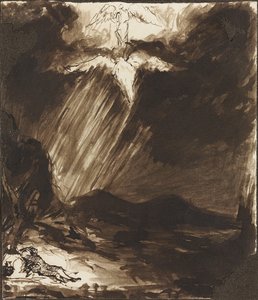 雅特·德·格尔德（Aert de Gelder）之后研究雅各布的梦 作者 约翰·康斯特勃