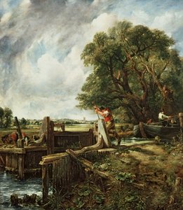 洛克，1824年 作者 约翰·康斯特勃