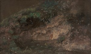 灌木丛，约1821年。 作者 约翰·康斯特勃