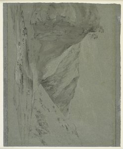 山谷景观，鸽子谷 作者 约翰·康斯特勃