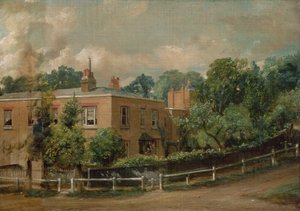 更低的大阳台，Hampstead看法 作者 约翰·康斯特勃