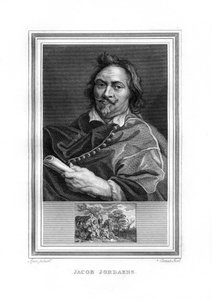 雅各布·乔丹斯（Jacob Jordaens），佛兰德巴洛克时期的画家，1825年。