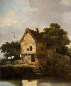 1811年，在诺里奇附近的布洛菲尔德的景色。 作者 约翰·克罗姆