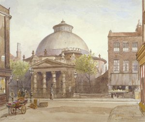 伦敦芬斯伯里埃克斯茅斯街的斯帕尔菲尔德礼拜堂，1886年 作者 约翰·克劳瑟