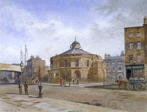 萨里教堂，伦敦南华克区黑弗里尔路196号，1881年 作者 约翰·克劳瑟
