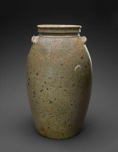 流失，C。 1850-1883（碱釉粗陶器） 作者 约翰·戴维斯（attr.to）豹