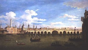 伦敦桥，约1820年