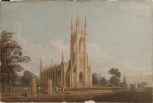 设计圣托马斯教堂，c.1826