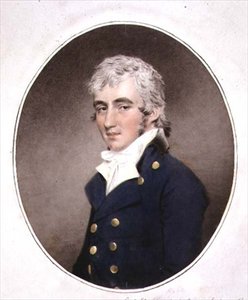 Keeble先生（或Keble）1798年（粉笔，纸上水彩）。