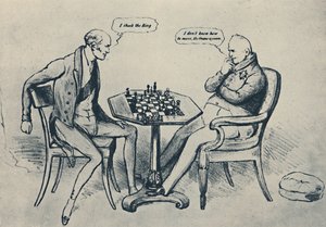 国际象棋比赛：格雷勋爵（Lord Gray）扮演威廉四世（William IV），1948年