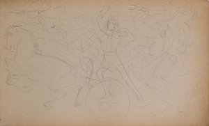 Bacchanalian Fun Exploit (pencil) 作者 约翰邓肯