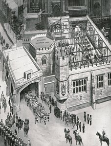 乔治五世国王和玛丽皇后的加冕礼，伦敦，1911年。 作者 约翰邓肯
