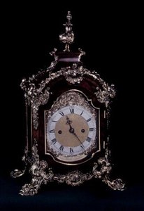 桌钟，伦敦，18世纪中叶 作者 约翰·埃利科特（John Ellicott）