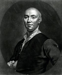 约翰布劳顿（mezzotint） 作者 约翰·艾利斯