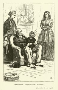 Illustration for Phineas Finn by Anthony Trollope (engraving) 作者 约翰·埃弗里特（后）米莱