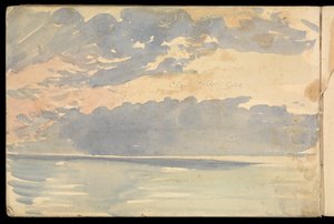 海景、素描本 作者 约翰·埃弗里特