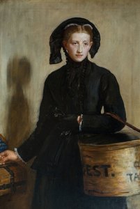 寡妇的螨虫》，1870年。 作者 约翰·埃弗里特·米莱斯