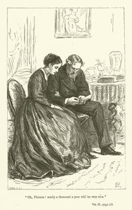 Phineas Finn的例证安东尼Trollope 作者 约翰·埃弗里特·米莱斯