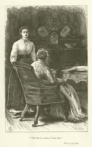 Phineas Finn的例证安东尼Trollope 作者 约翰·埃弗里特·米莱斯