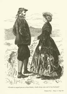 Phineas Finn的例证安东尼Trollope 作者 约翰·埃弗里特·米莱斯