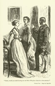 Phineas Finn的例证安东尼Trollope 作者 约翰·埃弗里特·米莱斯