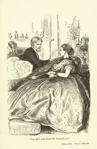 Phineas Finn的例证安东尼Trollope 作者 约翰·埃弗里特·米莱斯