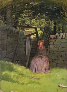 等待，1854年 作者 约翰·埃弗里特·米莱斯