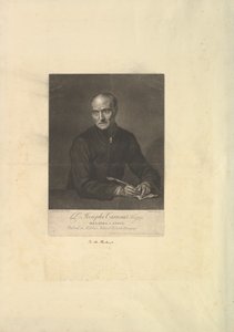 约瑟夫·卡雷拉斯的肖像，1735年。 作者 约翰·法伯（John Faber）