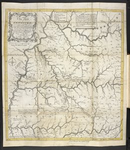 肯塔基州地图》，载于《肯塔基州的发现、定居和现状》（The Discovery, Settlement and Present State of Kentucke）一书。 作者 约翰·菲尔森