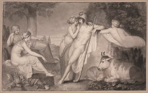 巴黎和 Oenone 作者 John Flaxman