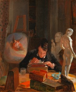 戈弗雷-弗兰肯斯坦的肖像，约1840年。 作者 约翰弗兰肯斯坦