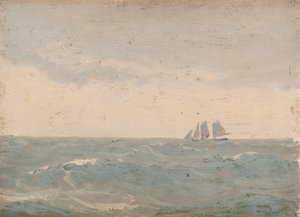 海景，约 1900 年（布面油画） 作者 约翰·弗雷泽