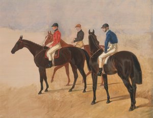 障碍赛马：艾伦·麦克唐纳 (Allen McDonough) 谈布鲁内特 (Brunette)、汤姆·奥利弗 (Tom Oliver) 谈折扣、杰姆·梅森 (Jem Mason) 谈彩票