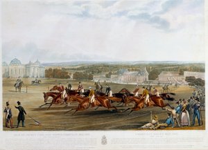 Prix du jockey club a Chantilly in 1841 由 John Frederick Herring (1795-1865) (ec.engl.) 1841 Collection privee 印刷 作者 老约翰弗雷德里克鲱鱼