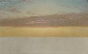 日落天空，1872年。