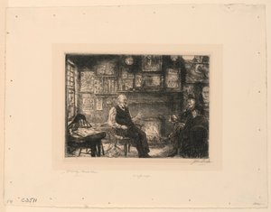 麦克索利后室 作者 John French Sloan