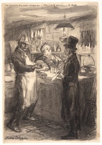 "这是什么账单？给我看看" 作者 John French Sloan