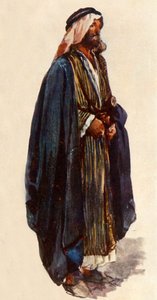 阿拉伯农民。耶路撒冷邻居，1902年。 作者 约翰·富利洛夫