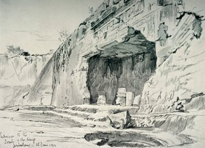 所谓的国王陵墓，1902年。 作者 约翰·富利洛夫