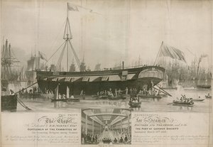 海员教堂于1818年3月18日成立，停泊在Wapping 作者 约翰·根德尔