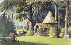 The Hermitage，来自阿克曼的艺术资料库，1809-28 作者 约翰·根德尔