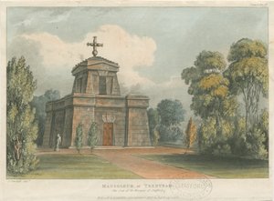 特伦特姆（Trentham）-陵墓：彩色石版画，并[c 1824]