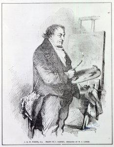 约瑟夫·马洛德威廉·特纳，由WJ林顿雕刻，c.1837（雕刻） 作者 约翰·吉尔伯特