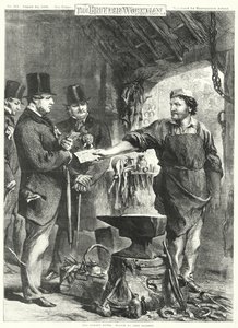 The Honest Voter (engraving) 作者 约翰·吉尔伯特